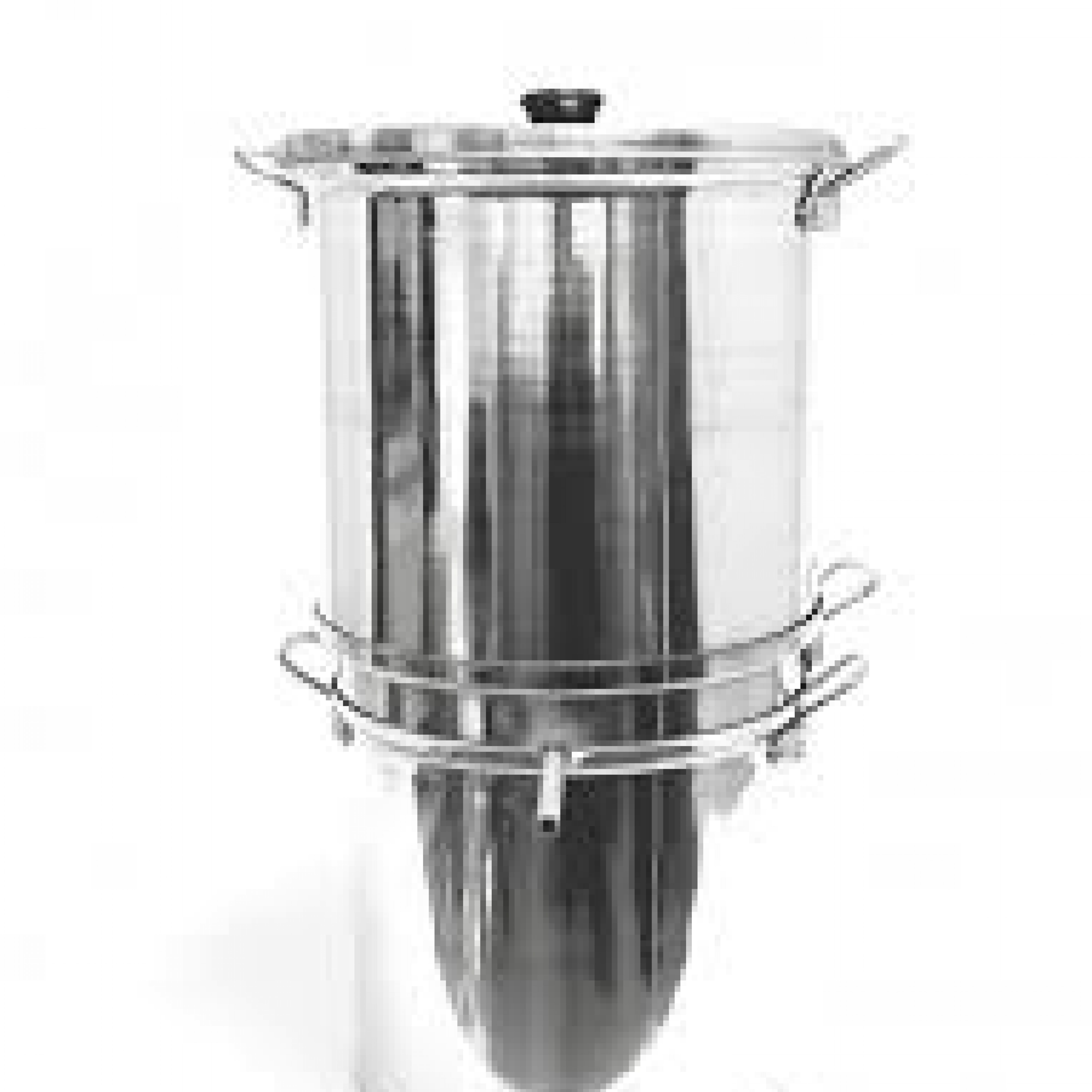 Mum Eritme kazanı (benmari tip)