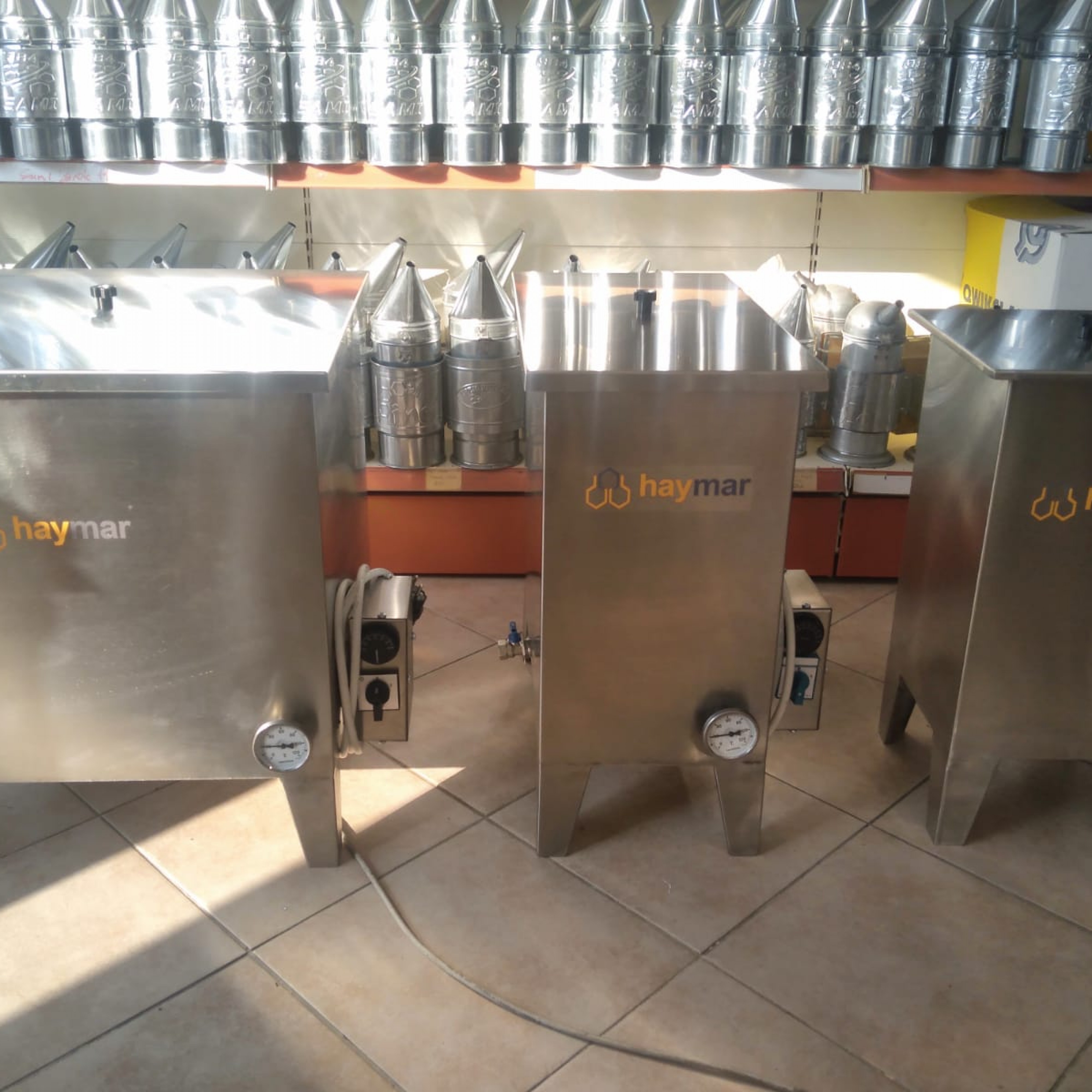 Teneke Halde Bal Eritme Kazanı(1 tenekelik)