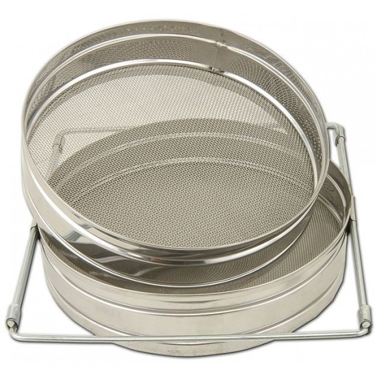 Paslanmaz Çiftli Bal Süzgeci (küçük)